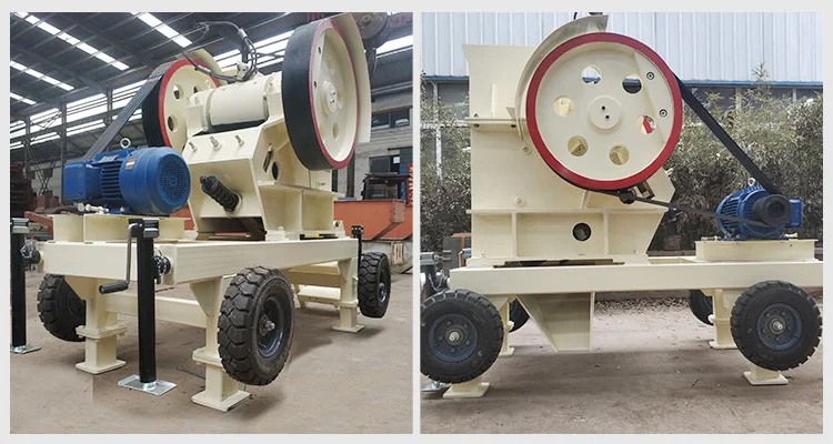 Small mobile crusher hammer mill crusher machine, mining gold ore crusher price, portable rock crusher jaw stone crushing plant