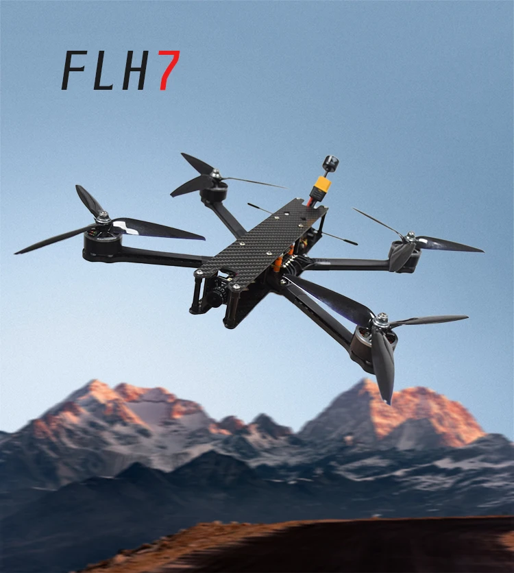 All-Purpose 7In FPV Drone for Various Flight Scenarios High-Stability 7In FPV Drone for Security Monitoring He4b3a88ad6c344618c65f8b73148240et