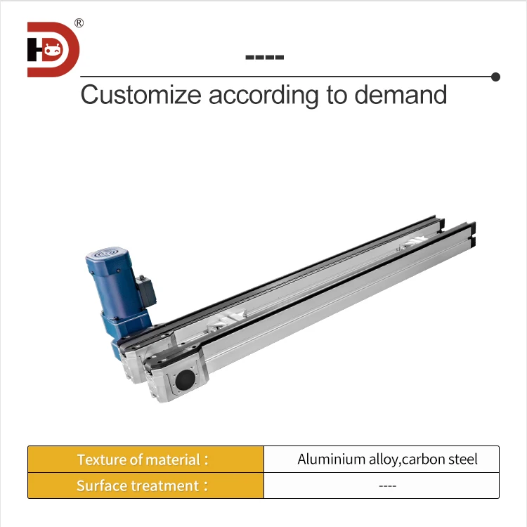 T5-25 Toothed Belt Conveyor Line Tray Conveyor Belt Toothed Synchronous Belt Assembly Line Conveyor Customization factory