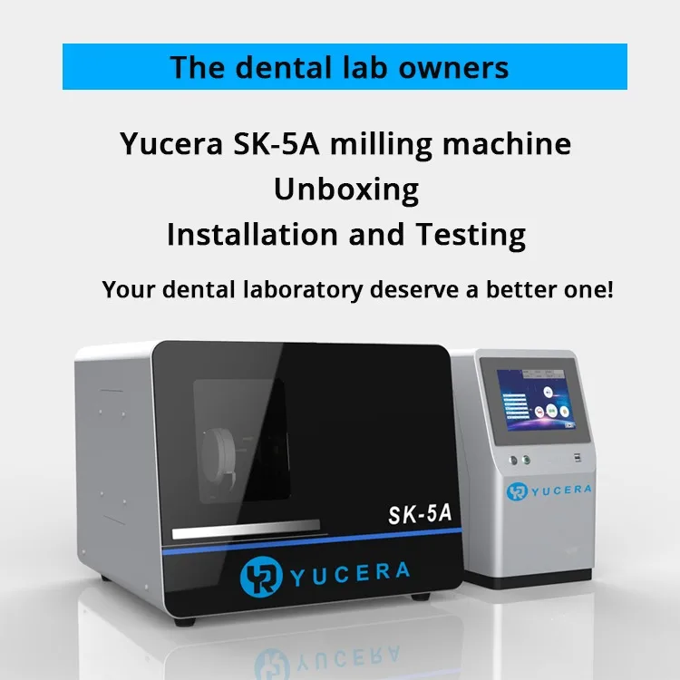 Yucera Dental Milling Machine Split Host and Main Machine Yucera Sk-5A 5 Axis Dental Milling Machine