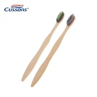 2012 Logo 2012 Low Price High Quality Charcoal Bristle Manufacturer OEM Bamboo Toothbrush Custom Logo