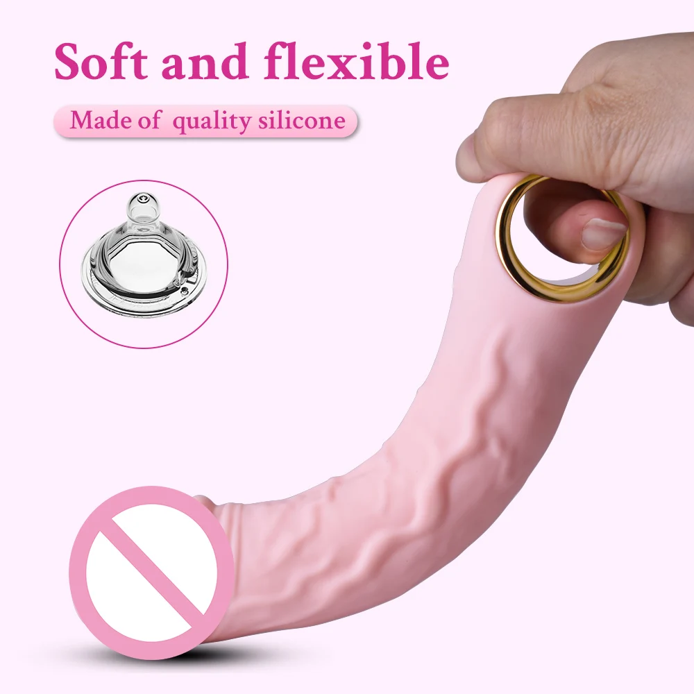 Exquisite Realistic Huge Dildo Vibrator 10 Pattern Vibration G Spot