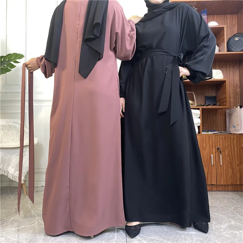 Factory Wholesale Fashion Solid Color Long Muslim Women Dress Islamic  Clothing Dubai Abaya Full Length Dress - Buy Islamic Clothing Women Abaya,Abaya  Women Muslim Dress,Islamic Clothing Abaya Product on Alibaba.com