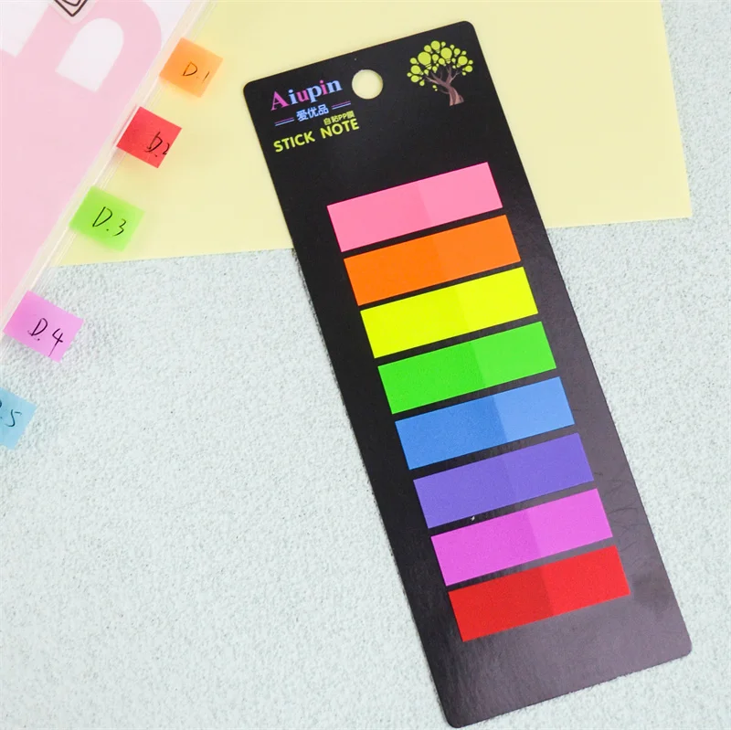 Wholesale Factory Sticky Notes Cheap PET Custom Sticky Notes It Note Pads Post 100 Sheet For Kids