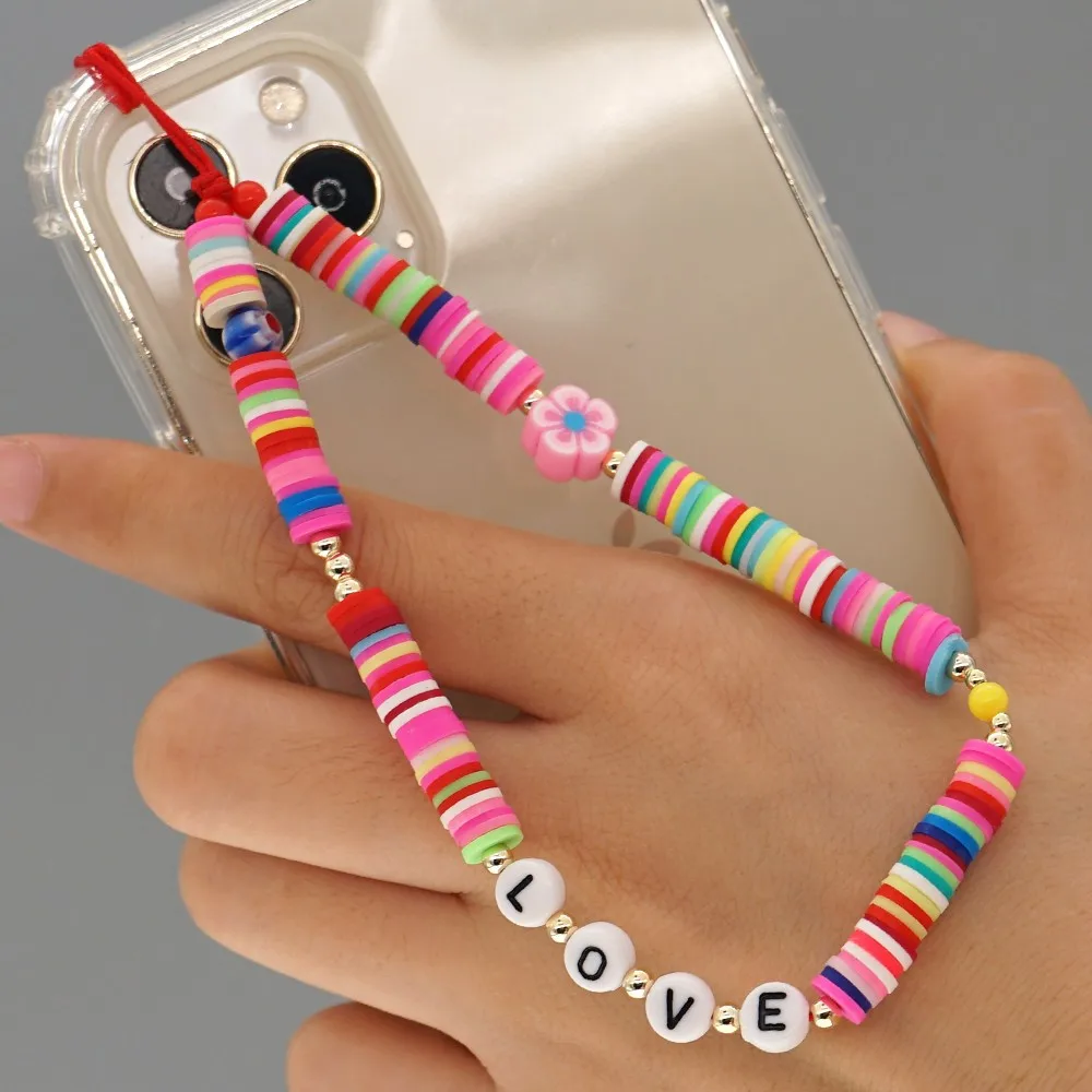 Beaded Phone Chain,Wrist Chain Phone 