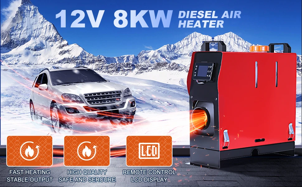 Truckcarship Air Heater, 5KW, 12V, Portable - detail 2