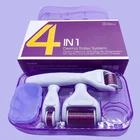 Micro Needle Customization Micro Needling Beauty Micro Needle Titanium Derma Roller 4 In 1 Derma Roller Set