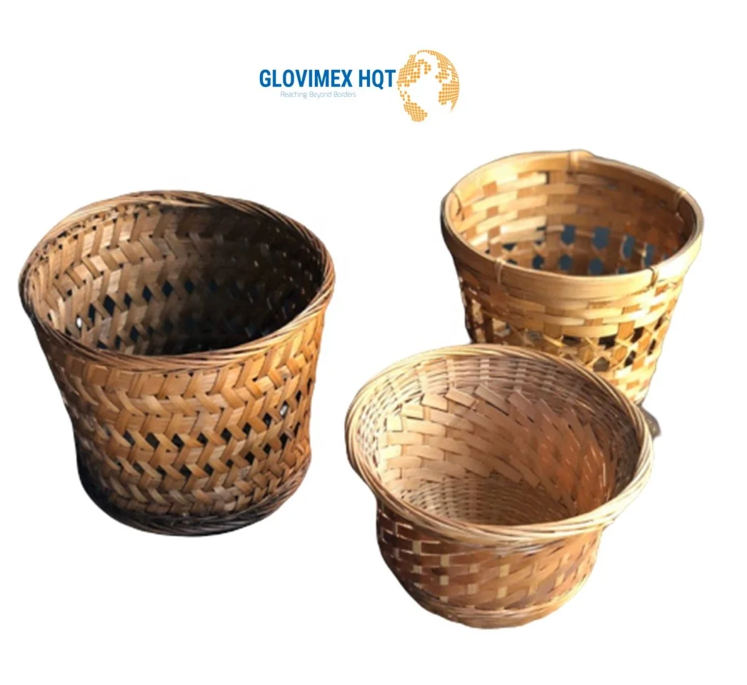 wholesale bamboo rattan wicker seagrass straw basket handmade