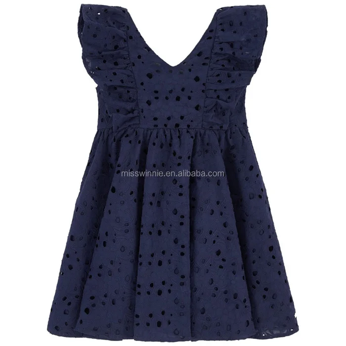 OEM new design kids girl summer dress  casual style customized girls dress wholesale children clothes