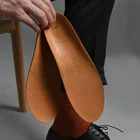 Flat Feet Shoe New Item Foot Orthotic Flat Feet Leather Heat Moldable Shoe Insole