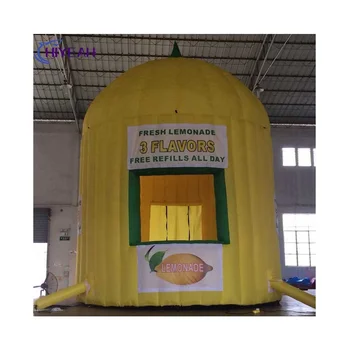 Service Equipment Fruit Lemon Inflatable Concession Stand Exhibition Stands Shop