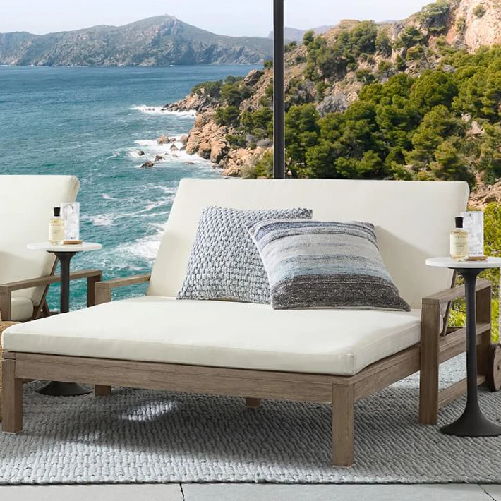 double chaise outdoor daybed