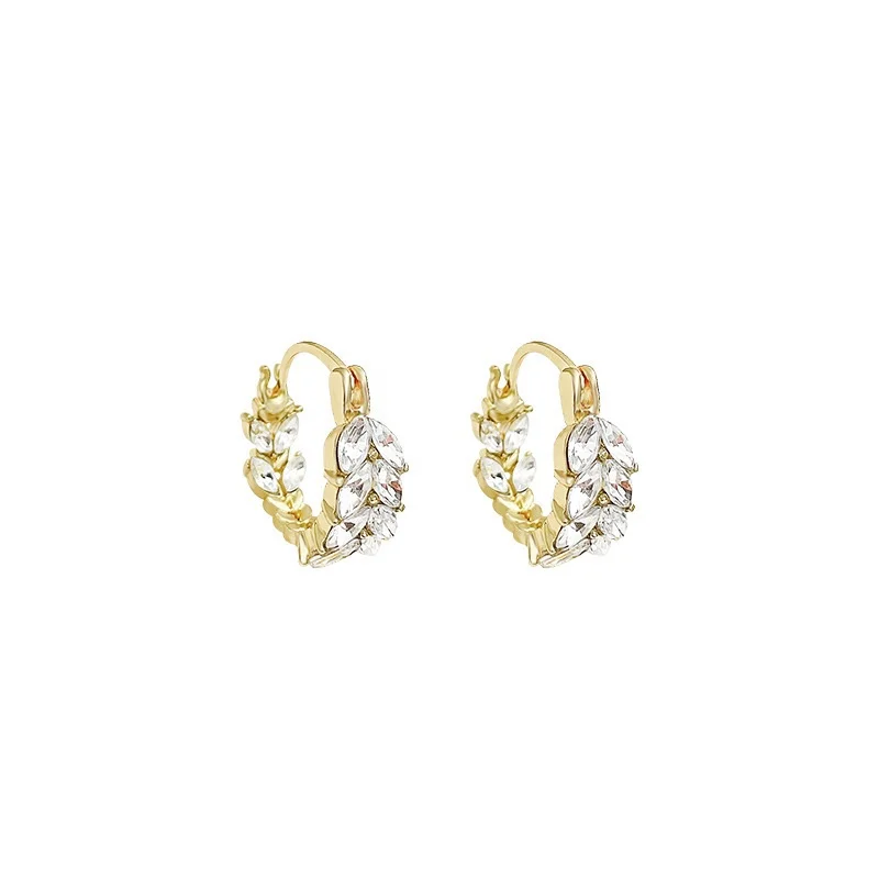 Zircon Fashion Jewelry Earrings Elegant Ear Accessories