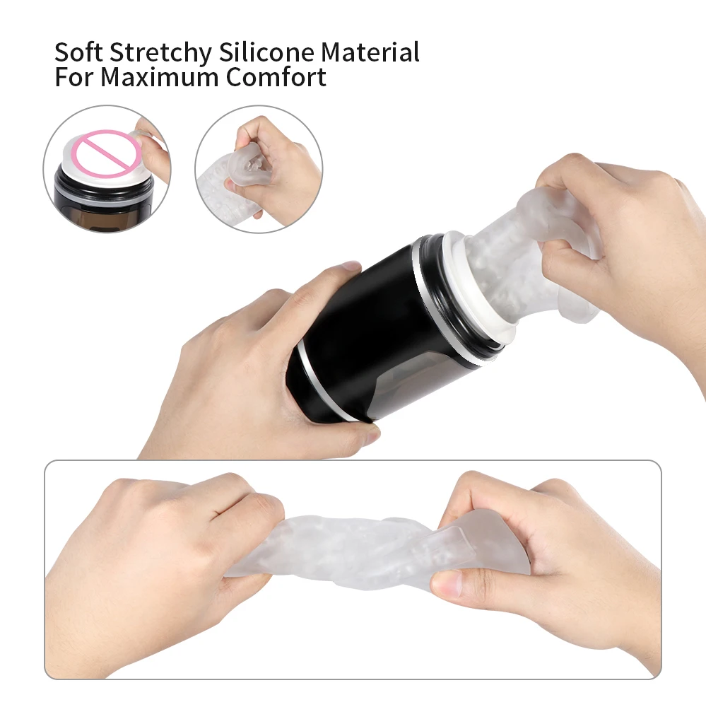 Автоматический фрикционный мастурбатор Dorcel Thrust Blow, черный 6072868 - Dorcel - Фрикционные мастурбаторы - Купить