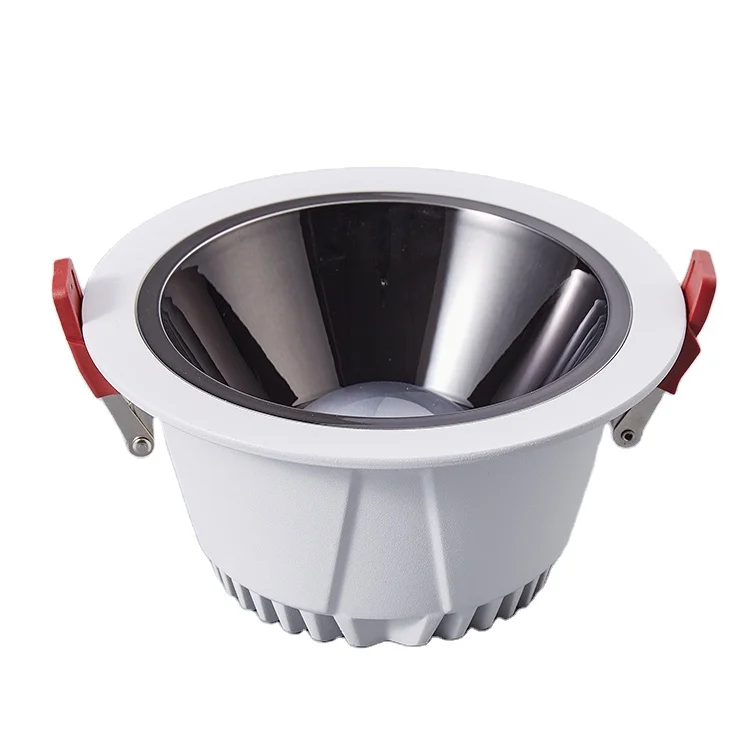 led anti-glare downlights embedded guest restaurant downlights three colors no main sky lights