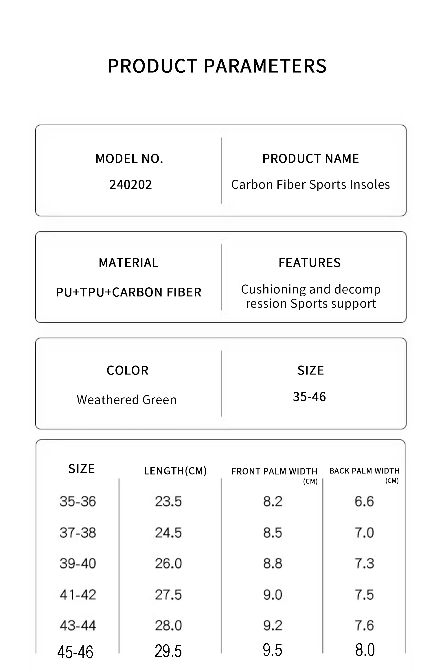 He4ed9dc1de3c4e889d303160612c07c3G Real Carbon Fiber Plated Bouncy Insoles Running Basketball Football Track and Field Athletic Shoe Inserts for Professionals