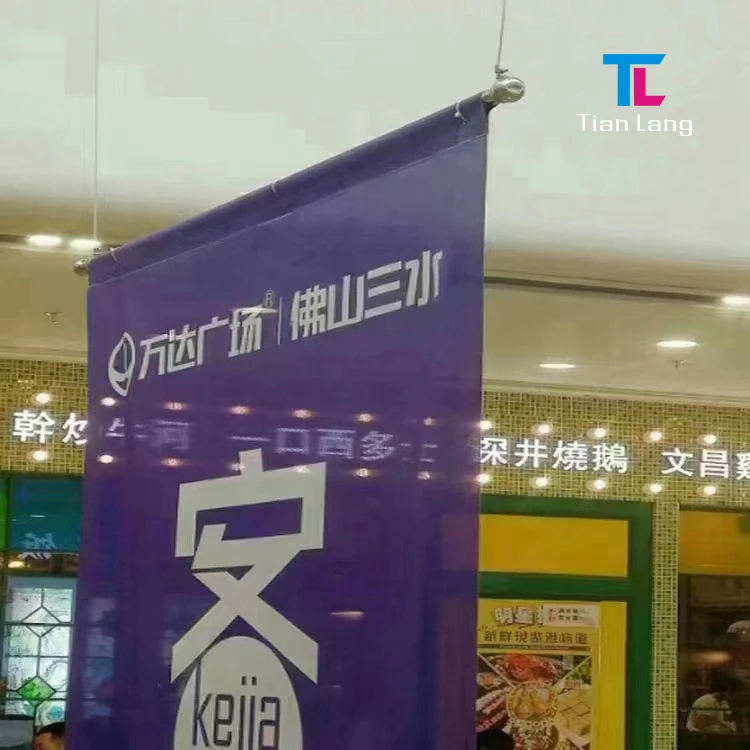 product canvas paper polyester business sign wall blank banners digital printing canvas flags and display accessories-8