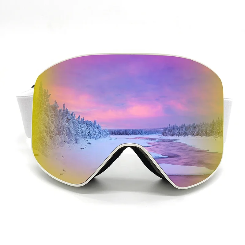 purple snowboard goggles