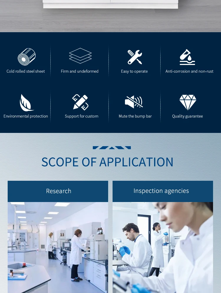 Radiation Fume Hood SPECT-CT Dual Connected Fume Hood Direct Factory for Hospital f Fume Cupboard Lab Equipment