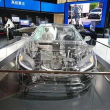 Transparent simulation car model