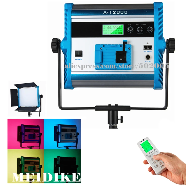 GL-3000C Portable Led Light Studio Equipment Live Film Lighting Camera Video Television Studio Equipment with Tripod Stand