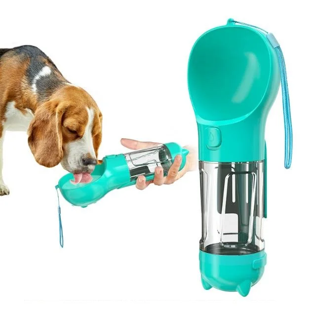 Outdoor Plastic Recycling Pet Dispenser Portable Pet Dog Water Bottle