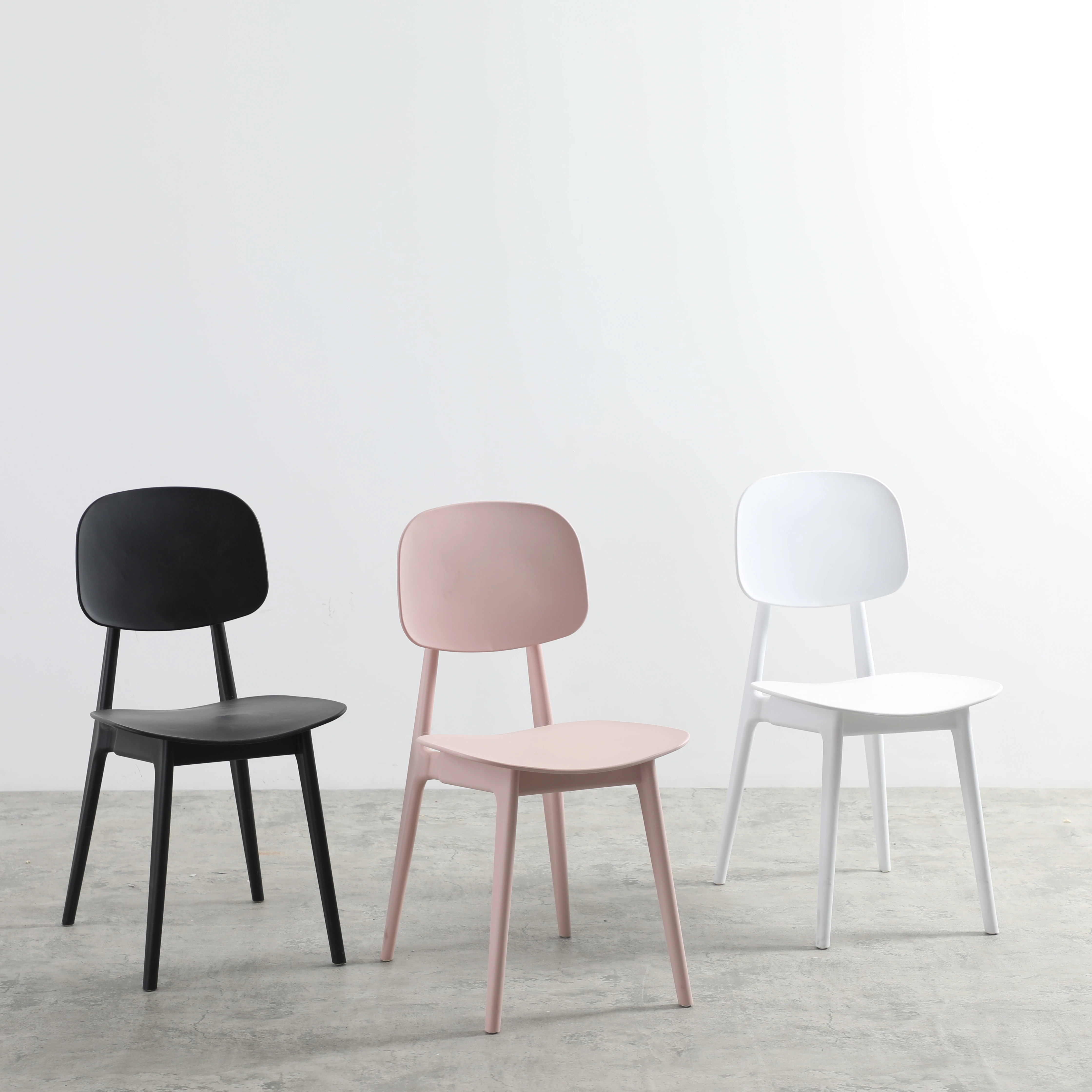 dining plastic chair design