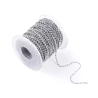 Chain Ball Chain Wholesale Low Price With Great Quality Metal 2.4mm Steel Nickel Plated Ball Bead Chain
