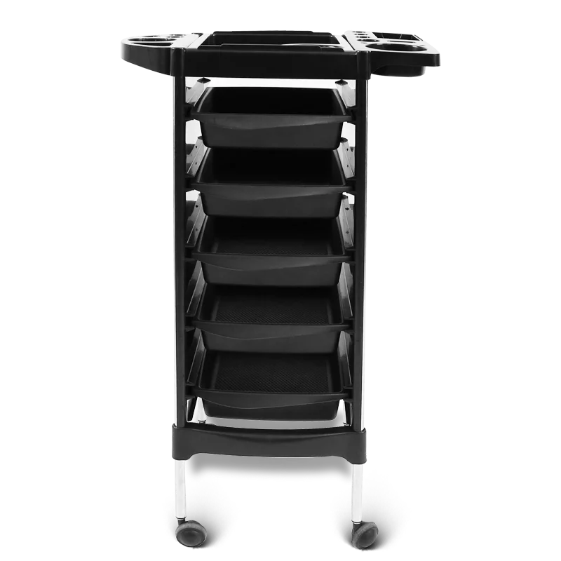 salon wholesalers salon suite black Movable detachable spa trolley cart