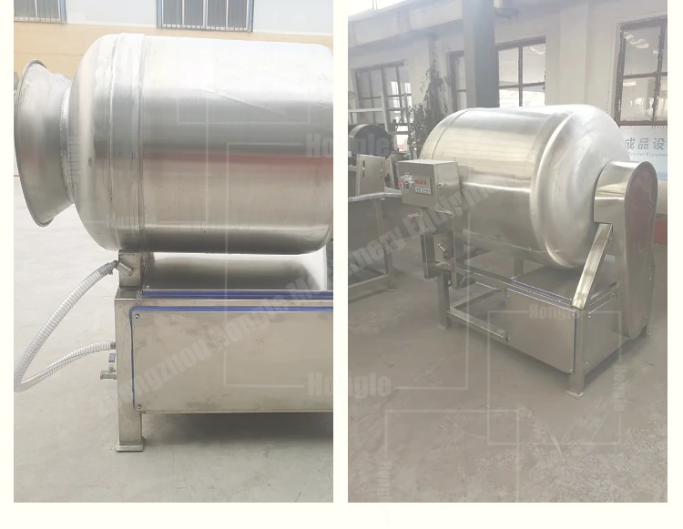 Vacuum Tumbling Marinator / Salt Beef Meat Massage Tumbler / Blender Mixer for Meat Processing factory