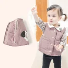 Waistcoat New Thickened Warm Sleeveless Baby Waistcoat Vest Children's Clothing Jackets For Kids Girl