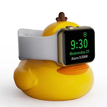 Silicone Smart Watch Charger Charging Stand Holder For Apple Watch 8 7 6 5 4 3 iWatch 44mm 40mm 45mm 41mm 42mm 38mm