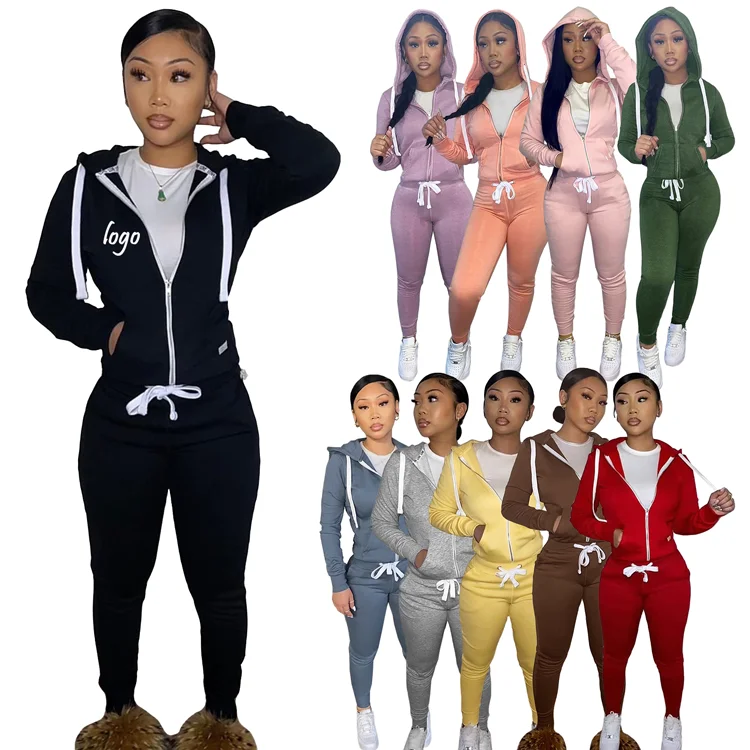 Women Jogger Sets Matching Sweat Suits 