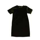 Kids Clothing New Fall Velvet Girls T Shirts Dress Solid Boutique Christmas Kids Clothing