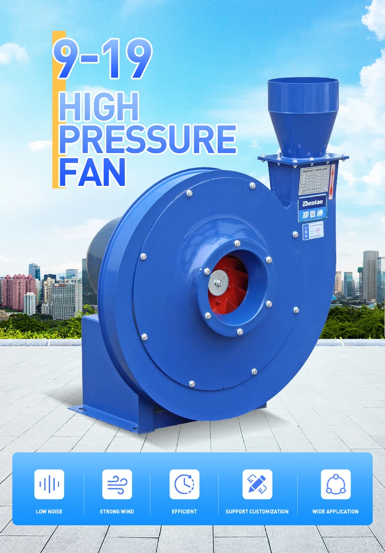Centrifugal Fan, 9-19, 380V/220V, 11kw - detail 2