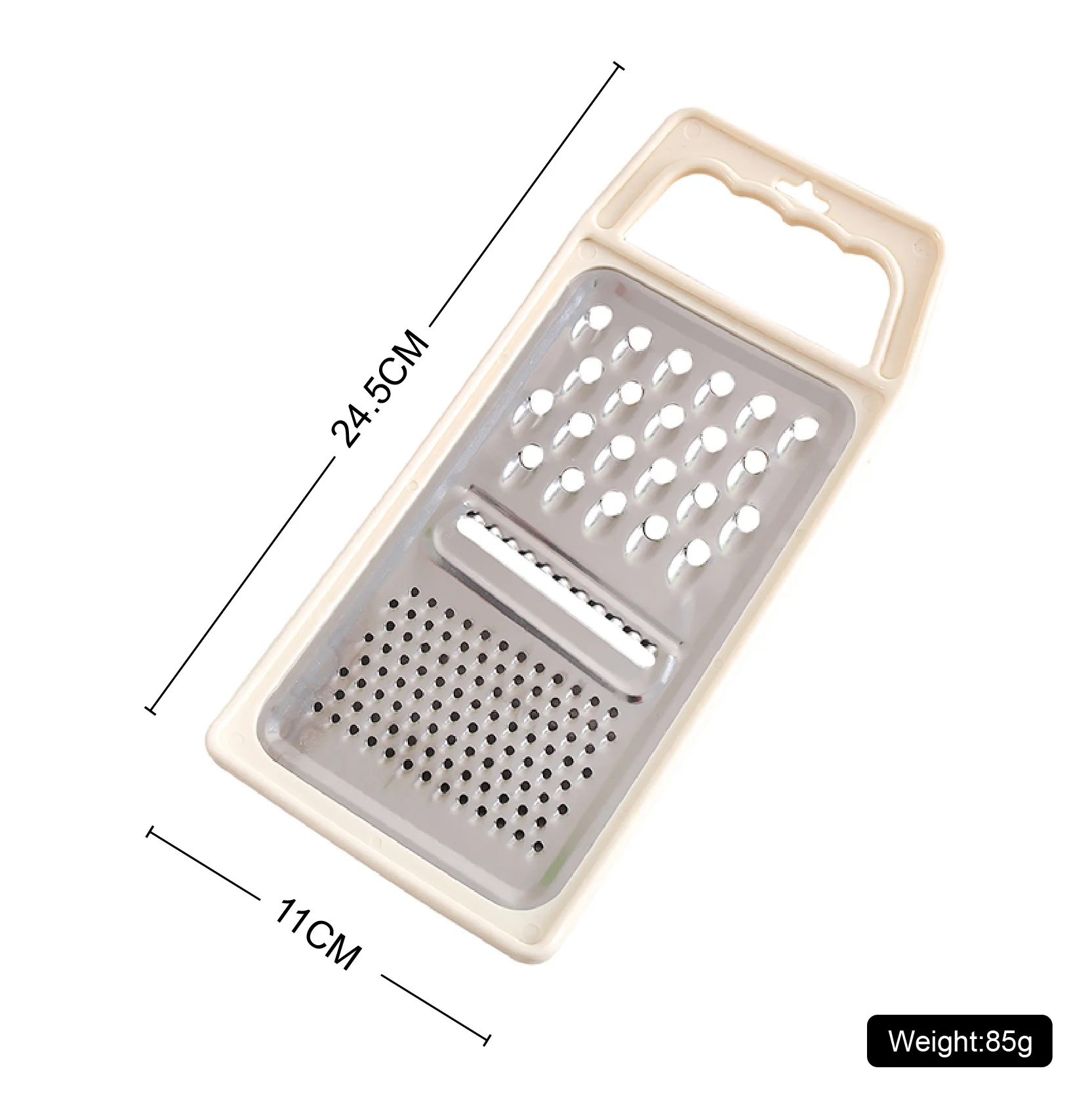 Food Grade Stainless Steel 3 in 1 Kitchen Flat Grater