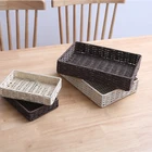 Best Seller Handmade Woven Shallow Japanese Paper Rope Box