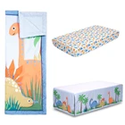 Crib Set Colorful Dinosaur Themed Crib Set Digital Printing Design Baby Bedding Set
