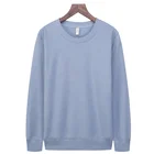 Plain Hood Wholesale Deep Sapphire Sweatshirt Plain Cotton Hoodies Without Hood