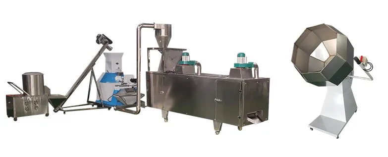 Shrimp floating feed extruder