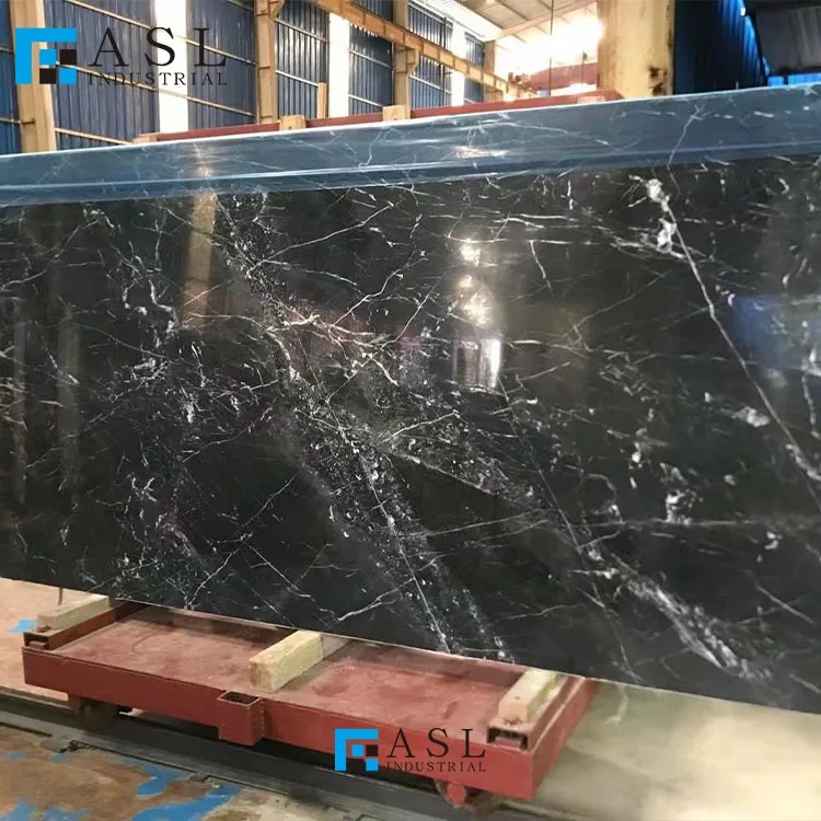 Factory direct snow black Italian marquina imperial turkish greece black color marble stone slab natural polished marble tile