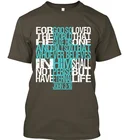 T-shirts Printed Custom Bible Verse T-shirts Printed Christian T-shirts Quotes T-shirts Drop Shipping