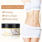 Private Label Organic Belly Fast Weight Loss Hot Cream Firming Shaping Fat Reduction Hot Gel Slimming Cream