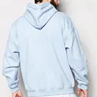 Cotton Heavy Heavy Cotton Hoodie 2019 Plain Blue 70% Cotton 30% Polyester Men Hoodie Oversized Heavy Thick Hoodies