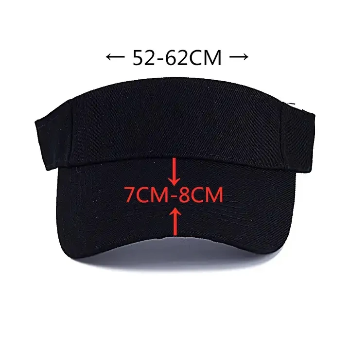 product a368 wholesale custom summer spring outdoor empty top hat customized summer empty top hat men women sun visor caps-3