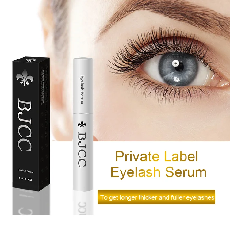 Wholesale Guaranteed Long Eyelash Extension Container Castor Oil Free Packaging Bulk Bio Korean No Logo Eye Lash Growth Serum