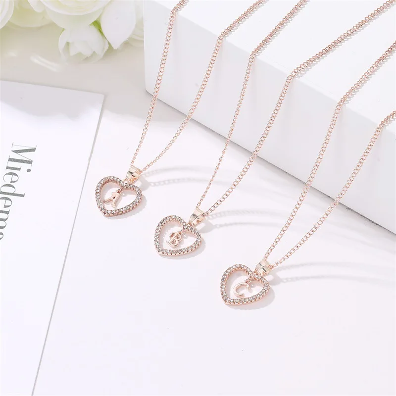 Letter Necklace Alphabet 