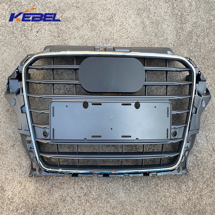 Plastic Auto Parts Newest OEM 8V58536511QP Car Front Grille for Audi A3 2015 factory