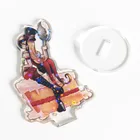 Standees For Decoration Custom Design Epoxy Acrylic Standees Star Hologram Standing Charm For Desk Decoration