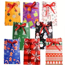 Cheap Colorful Waterproof Shopper Paper Bag Kraft Paper Bags With Rope Handle